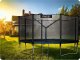 Trampolina ogrodowa Neo-Sport NeoSport Trampolina ogrodowa 12ft/374cm z siatką zewnętrzną i drabinką 4