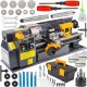 Powermat MINI TOKARKA STOŁOWA DO METALU DREWNA OBRABIARKA 0-2500 obr./min +AKCESORIA 1