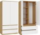 Topeshop Szafa Malwa SS-90 ARTISAN BIEL 1