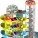 click4TOYS Parking Samochodowy Z Windą Elektryczną Garaż 4 Piętrowy Tor Zjazdowy Autka 3