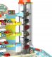 click4TOYS Parking Samochodowy Z Windą Elektryczną Garaż 4 Piętrowy Tor Zjazdowy Autka 7