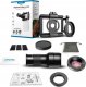Apexel Zestaw Obiektywów APEXEL 2w1 Obiektyw TELE 6x + Makro 150mm do Telefonu / APL-TM6 4