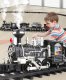 click4TOYS Kolejka Elektryczna Duży Tor Lokomotywa Pociąg Dym 2