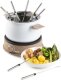 Domo DOMO DO736F Fondue wood white, 1500W 2