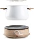 Domo DOMO DO736F Fondue wood white, 1500W 7