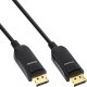 Kabel Eaton InLine® DisplayPort 2.1 AOC Kabel, UHBR, schwarz, 10m 1