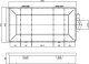 Pagna InLine® Pojemnik na drobiazgi, 5 przegrody, Abmessungen: 206x107x33mm, przezroczysty 2