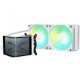 Chłodzenie wodne JetWorld TRYX PANORAMA SE ARGB 240 Kompletne chłodzenie wodne, 3D-AMOLED-Display - 240mm, biały 5