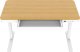 Biurko Activejet ET119W-C Białe 140 cm x 70 cm 10