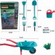 click4TOYS Zestaw Narzędzi Ogrodniczych Dla Dzieci Taczka Grabie Łopatka Szpadel 18 El 5