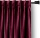 AmeliaHome AmeliaHome Zasłona VELVET styl klasyczny na taśmie 140x270 czerwona 4