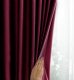 AmeliaHome AmeliaHome Zasłona VELVET styl klasyczny na taśmie 140x270 czerwona 7