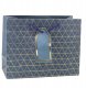 Lean Torba Prezentowa Geometryczna Złote Linie 23 x 18 x 10 cm 4