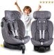 Fotelik samochodowy Nukido Fotelik samochodowy Prestige Line szary 0-36 kg ISOFIX 2