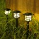 VERGIONIC Lampa ogrodowa solarna led domek dekoracja ozdoba do ogrodu 5