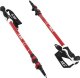 Nils Extreme Kijki trekkingowe Nils Aluminiowe TK8601 regulowane 65-135cm 2