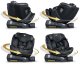 Fotelik samochodowy Nukido Fotelik samochodowy Aero Line czarny 0-36 kg ISOFIX 4