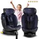 Fotelik samochodowy Nukido Fotelik samochodowy Aero Line czarno-granatowy 0-36 kg ISOFIX 2