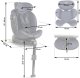 Fotelik samochodowy Nukido Fotelik samochodowy Aero Line czarno-granatowy 0-36 kg ISOFIX 4