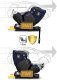 Fotelik samochodowy Nukido Fotelik samochodowy Aero Line czarno-granatowy 0-36 kg ISOFIX 8