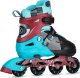 Rolki Nils Extreme NA13810 rekreacyjne regulowane turkusowe r. 39-42 3