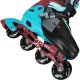 Rolki Nils Extreme NA13810 rekreacyjne regulowane turkusowe r. 39-42 5
