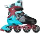 Rolki Nils Extreme NA13810 rekreacyjne regulowane turkusowe r. 31-34 2
