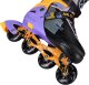 Rolki Nils Extreme NA13810 rekreacyjne regulowane fioletowe r. 31-34 5