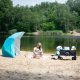 Nils Extreme Wózek turystyczny transportowy plażowy do 100kg czarny Nils camp nc1608 160l 6