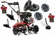Glebogryzarka Hortmasz Glebogryzarka HGS ST 255 HS208 HORTMASZ Spalinowa + 9-elementowy zestaw akcesoriów 1