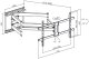 Brateck UCHWYT DO TELEWIZORA LUB MONITORA BRATECK-LPA84-486XL BRATECK 5