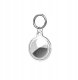 Hurtel Etui na Apple AirTag wodoodporne - transparentne, zielone, niebieskie, różowe - 4 sztuki 4