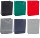 Lean Torba Prezentowa Elegancka Tłoczone Kwadraty 23 x 18 x 10,5 cm 2