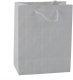 Lean Torba Prezentowa Elegancka Tłoczone Kwadraty 23 x 18 x 10,5 cm 8