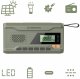 Radio Manta Radio przenośne na korbkę powerbank latarka DYNAMO USB FM, AM 2