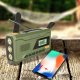 Radio Manta Radio przenośne na korbkę powerbank latarka DYNAMO USB FM, AM 4