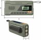 Radio Manta Radio przenośne na korbkę powerbank latarka DYNAMO USB FM, AM 7