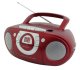 Radioodtwarzacz Soundmaster BOOMBOX SOUNDMASTER SCD5100RO FM, CD/CD-R/RW, KASETA, SIECIOWO-BATERYJNY, AUX-IN 1