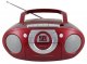 Radioodtwarzacz Soundmaster BOOMBOX SOUNDMASTER SCD5100RO FM, CD/CD-R/RW, KASETA, SIECIOWO-BATERYJNY, AUX-IN 2