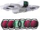 BRDRC ZESTAW 6 FILTRÓW BRDRC DO DRONA  DJI NEO - SZARE ND8, ND16, ND32, ND64, POLARYZACYJNY CPL, ULTRAFIOLETOWY MCUV 2