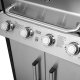 Teesa BBQ 5007 MASTER grill gazowy - 5 palników- miejsce na butlę 7