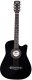 V-Tone V-TONE AG ONE BK gitara akustyczna 4/4 kostki pasek zapasowe struny pokrowiec akordy 3
