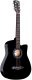 V-Tone V-TONE AG ONE BK gitara akustyczna 4/4 kostki pasek zapasowe struny pokrowiec akordy 4