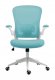 Krzesło biurowe OfficeProducts Fotel biurowy OFFICE PRODUCTS Chios, turkusowy 2