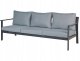 Beliani Sofa ogrodowa dla 3 osób KIATO Metal Ciemnoszary 5