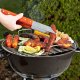 Home Life Grill ogrodowy węglowy Comfort przenośny z pokrywą i kółkami 2