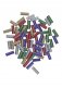 Bosch Hot glue sticks, glitter effect 70pcs. Gluey blue-green-red-silver-gold 3
