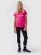 4f Getry dla dziewczynki F239 4F legginsy sportowe dziecięce  bawełniane r 140 3