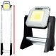 Platinium Reflektor teleskopowy z powerbankiem AKU LED lampa halogen naświetlacz 1