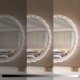 Tutumi LUSTRO ŚCIENNE LED KRYSZTAŁOWE 60cm YH-3561 6